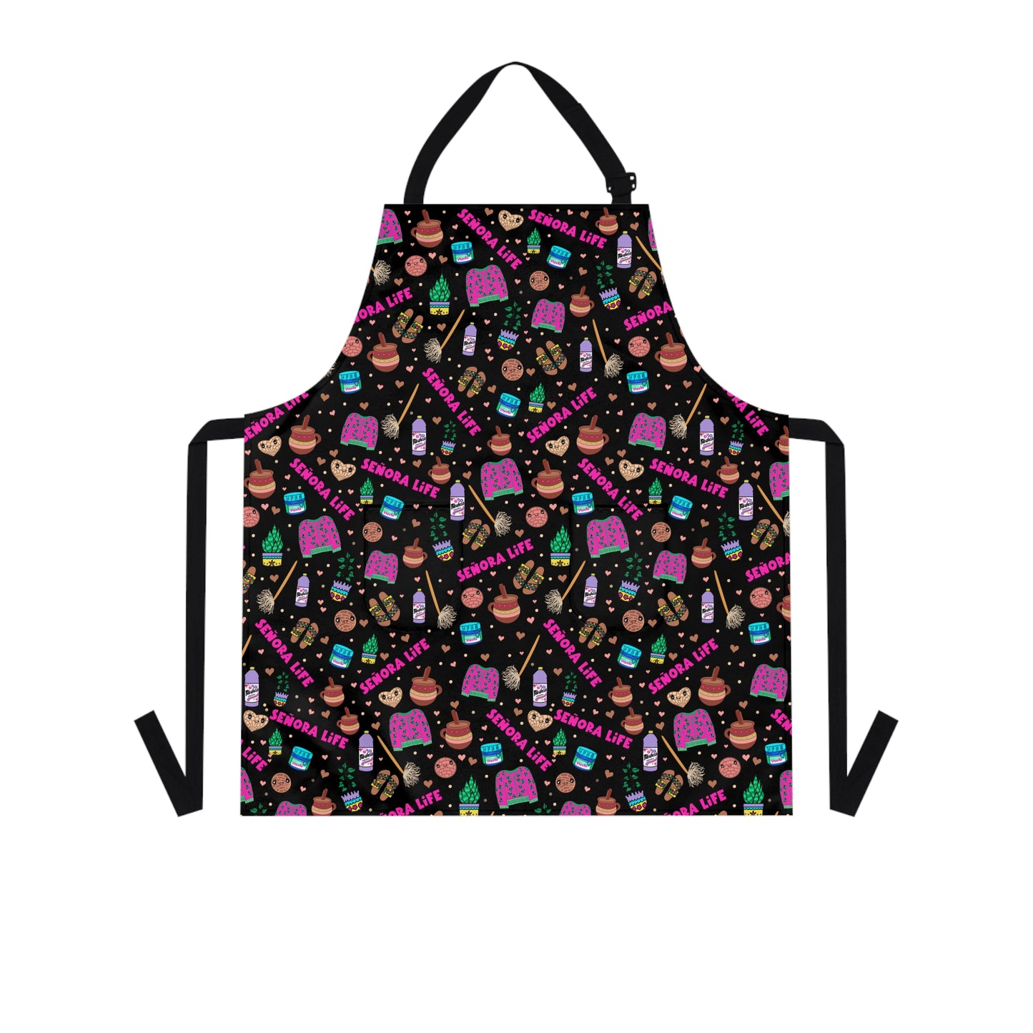 Latin Apron for Latin mom. Señora life delantal para mama Latina. Funny Spanish apron for Latin wife.
