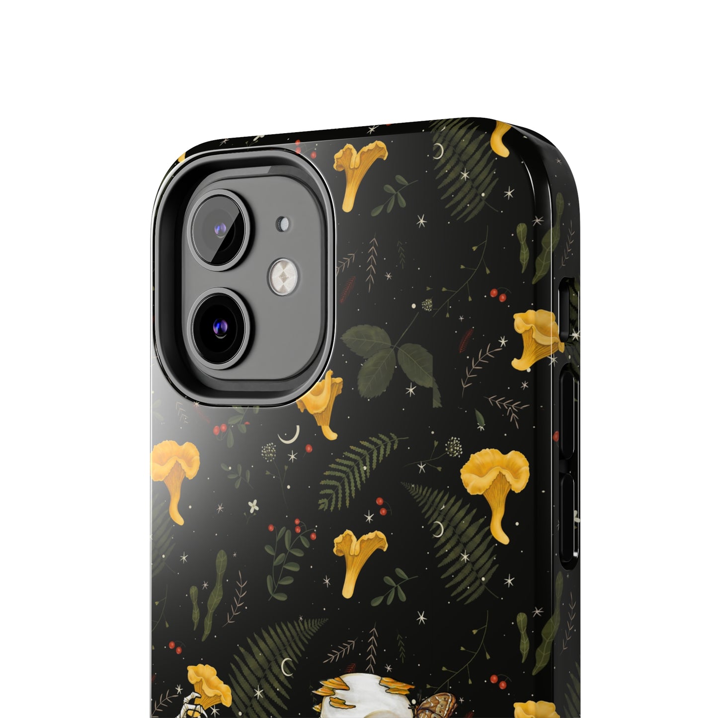 Mushrooms, skeleton and plants Tough Phone be Cases, Case-Matefor iPhone 15, iPhone 14, iPhone 13, iPhone 12 and iPhone 11
