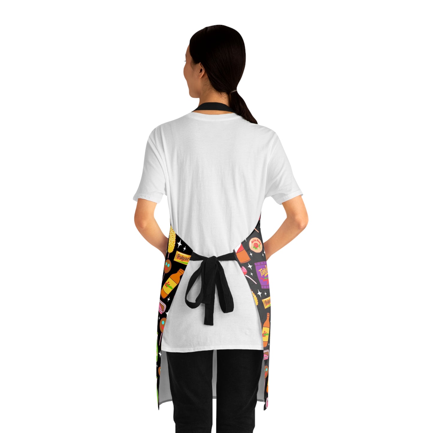 Mexican snacks Apron for Mexican friends or Mexican family. Mandiles mexicanos. Mexican gifts