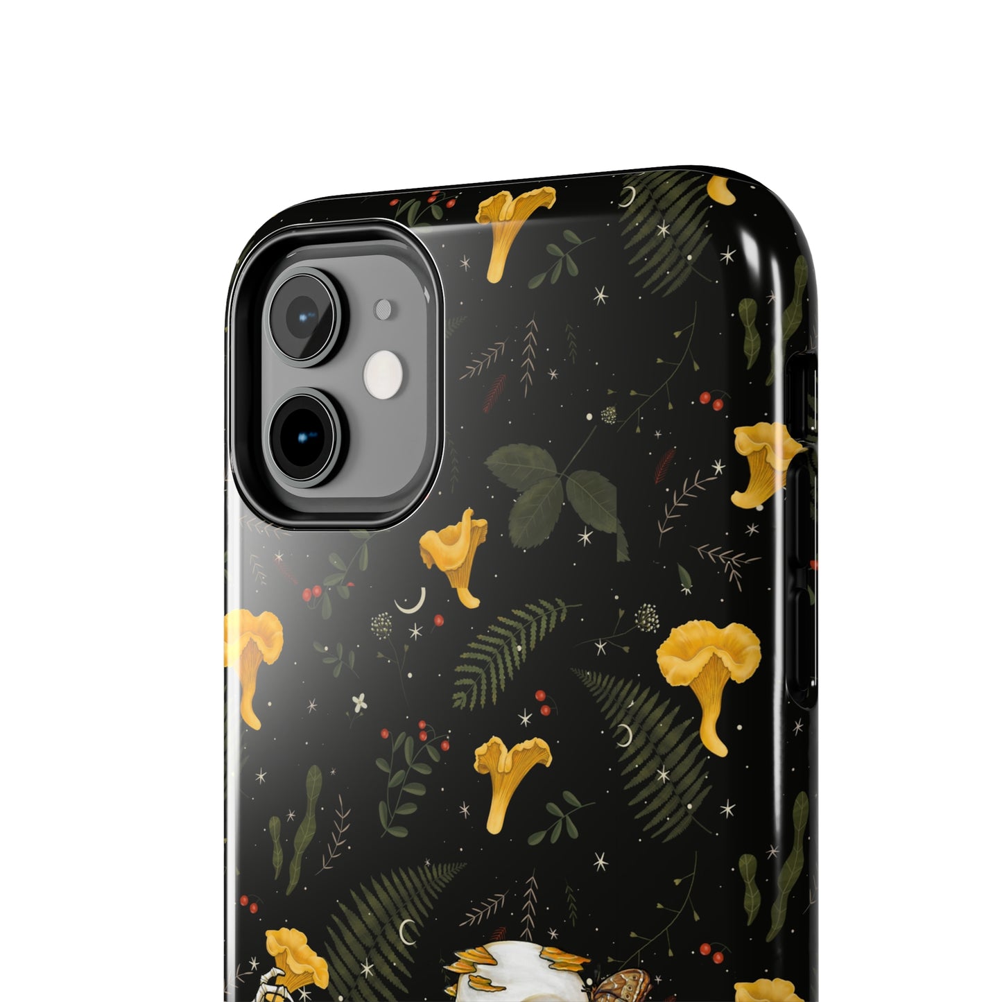 Mushrooms, skeleton and plants Tough Phone be Cases, Case-Matefor iPhone 15, iPhone 14, iPhone 13, iPhone 12 and iPhone 11