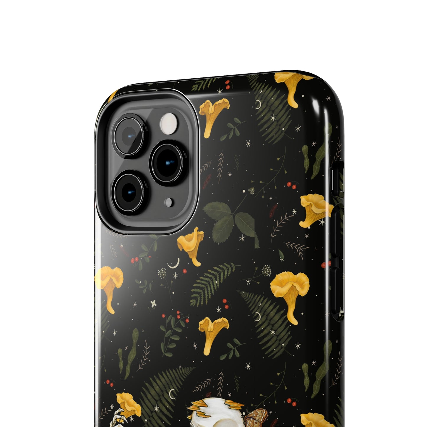 Mushrooms, skeleton and plants Tough Phone be Cases, Case-Matefor iPhone 15, iPhone 14, iPhone 13, iPhone 12 and iPhone 11