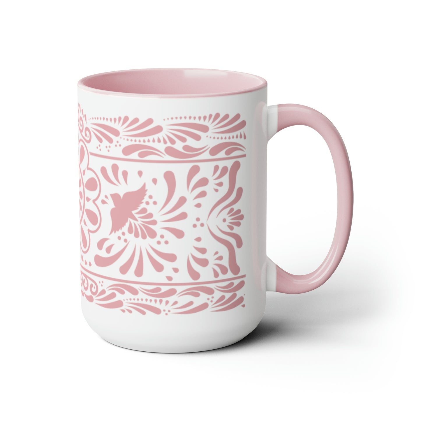 Mexican Talavera Coffee Mugs, 15oz for Mexican kitchen, Mexican home decor or Mexican decoration. Mothers Day for Mexican mom
