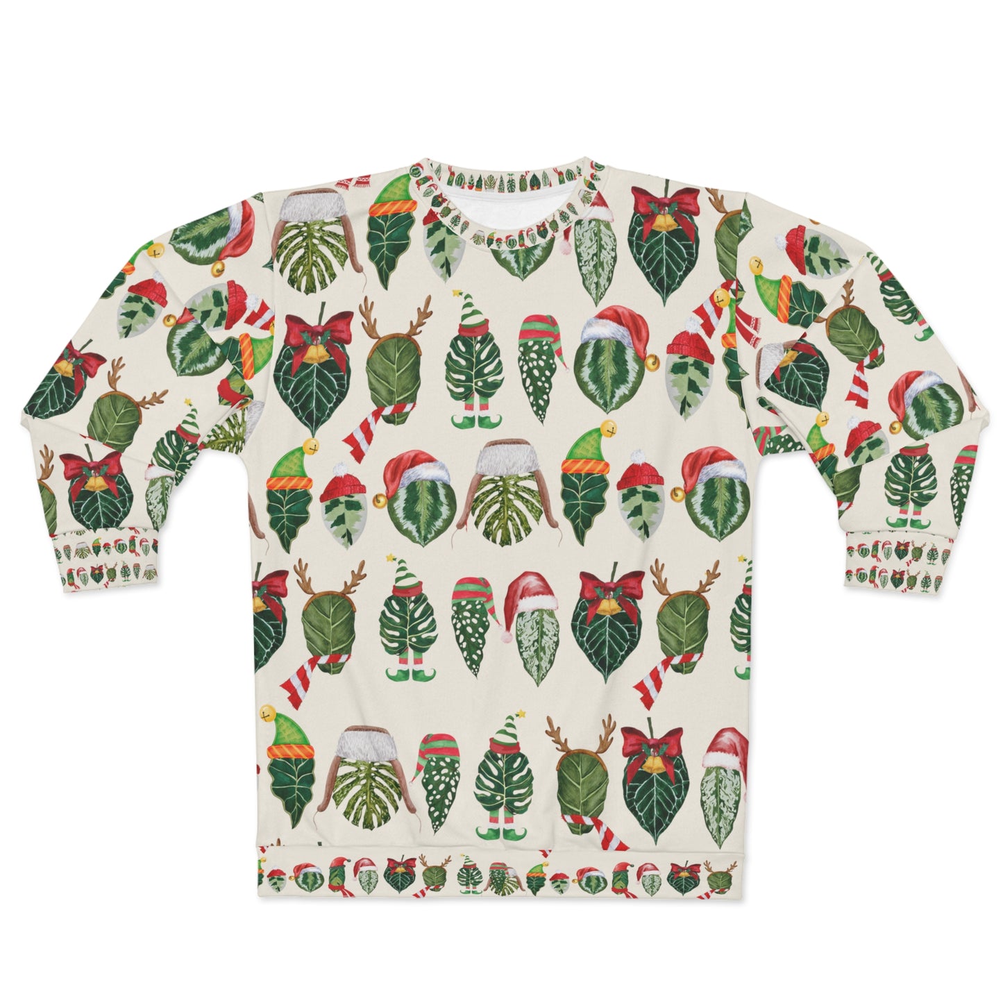 Christmas plant Unisex Sweatshirt for plant daddy, plant mama or plant lady