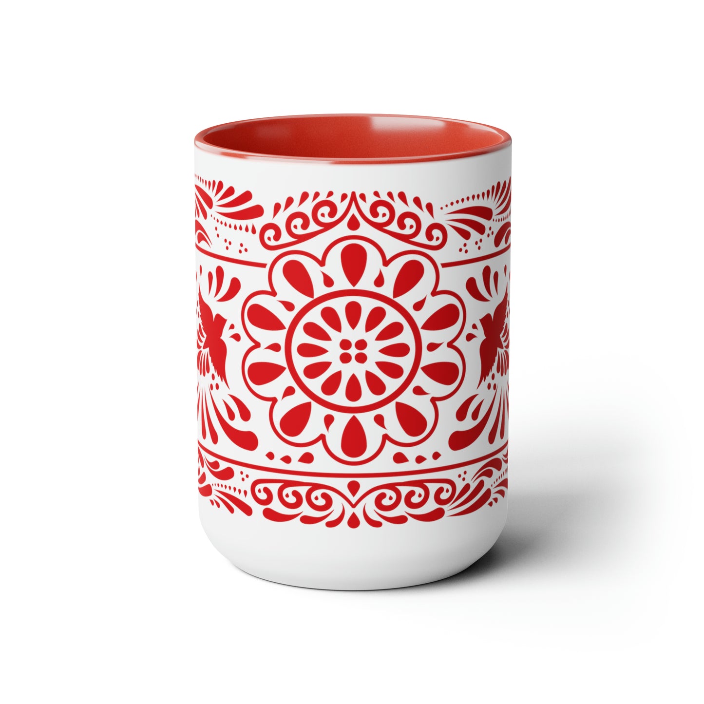 Mexican Talavera Coffee Mugs, 15oz for Mexican kitchen, Mexican home decor or Mexican decoration. Mothers Day for Mexican mom