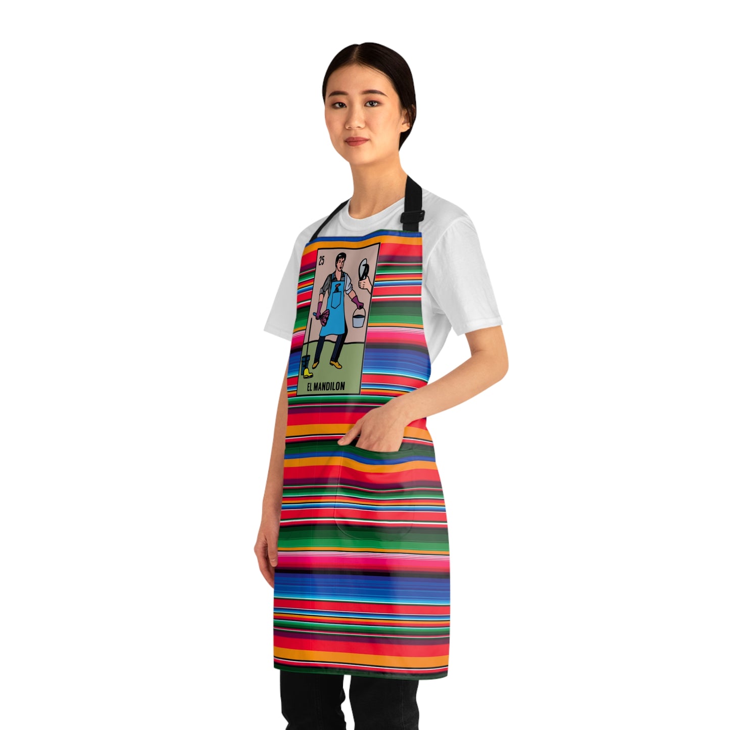 El mandilón Apron for Mexican husband, Mexican dad or Mexican boyfriend. Funny Father’s Day gift for Mexican