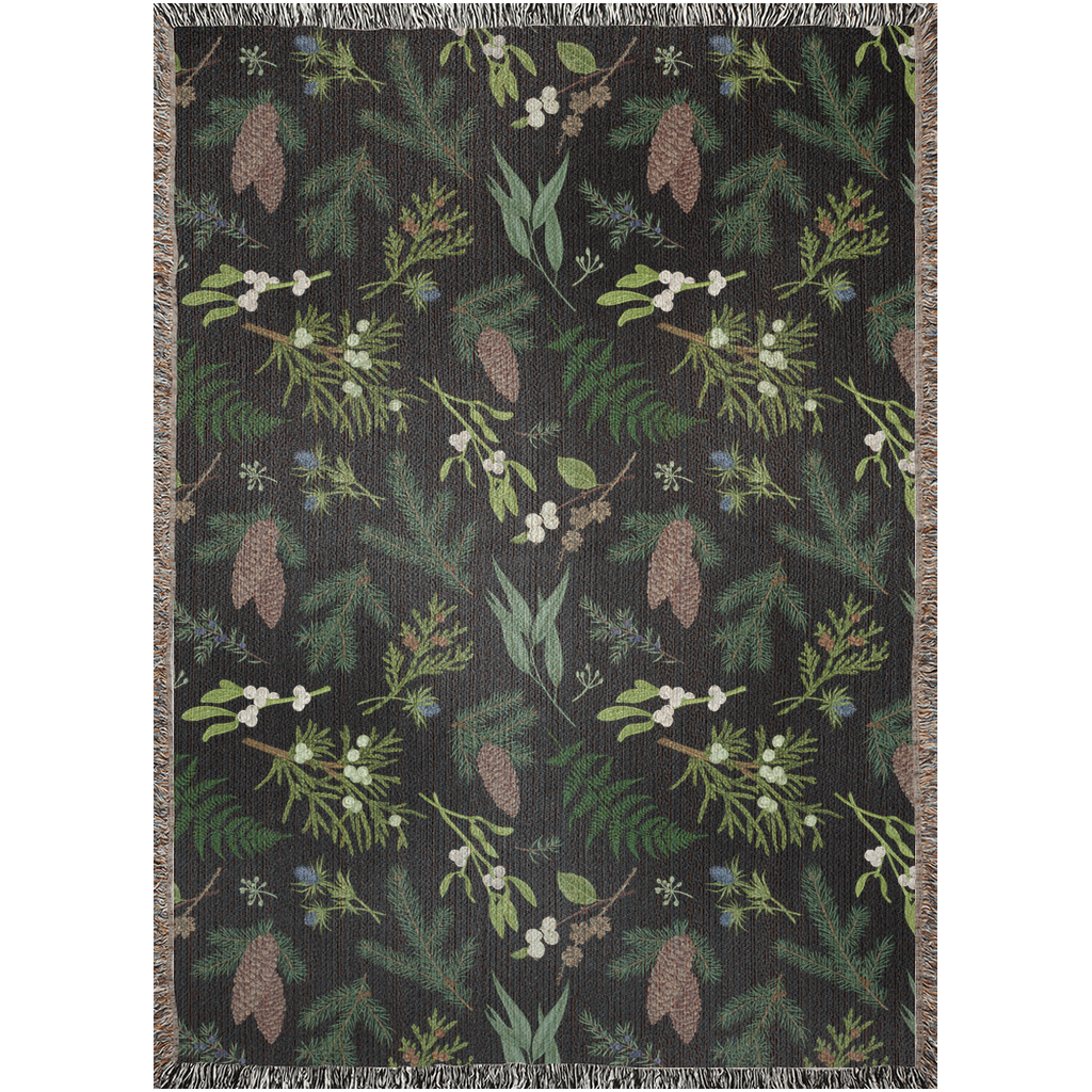 Woven Botanical Square Throw … curated on LTK