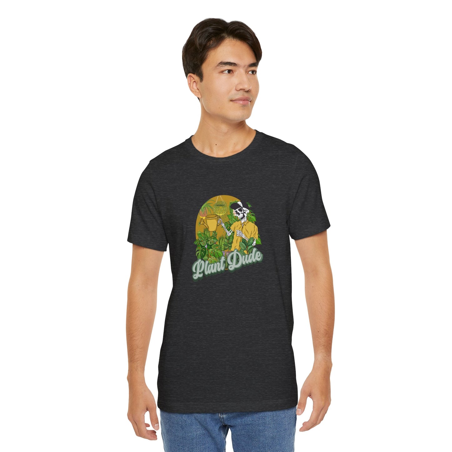 Plant dude shirt for plant daddy, plant dad, plant guy or plant dude. Gift for plant plant dude. Funny plant tshirt for him.