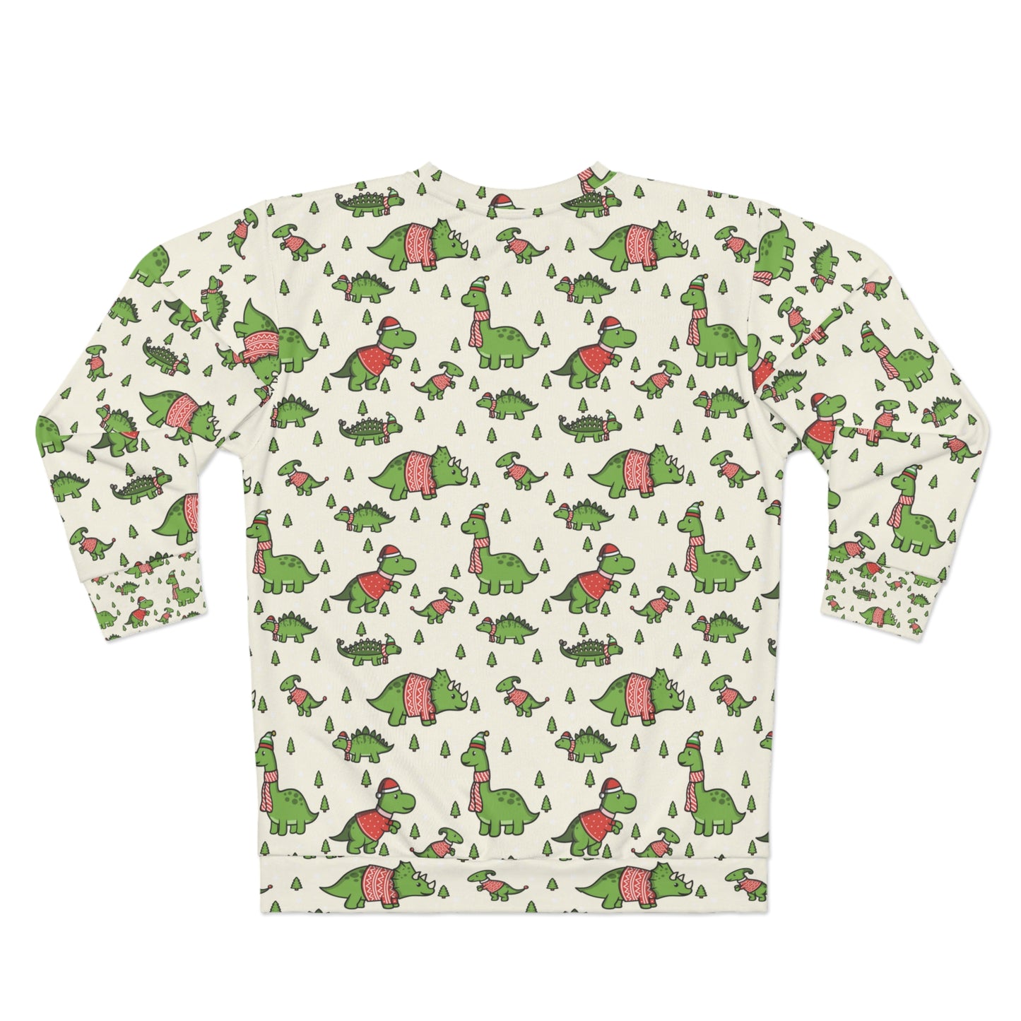 Christmas dinosaurs Sweatshirt for holiday season for dinosaur lover