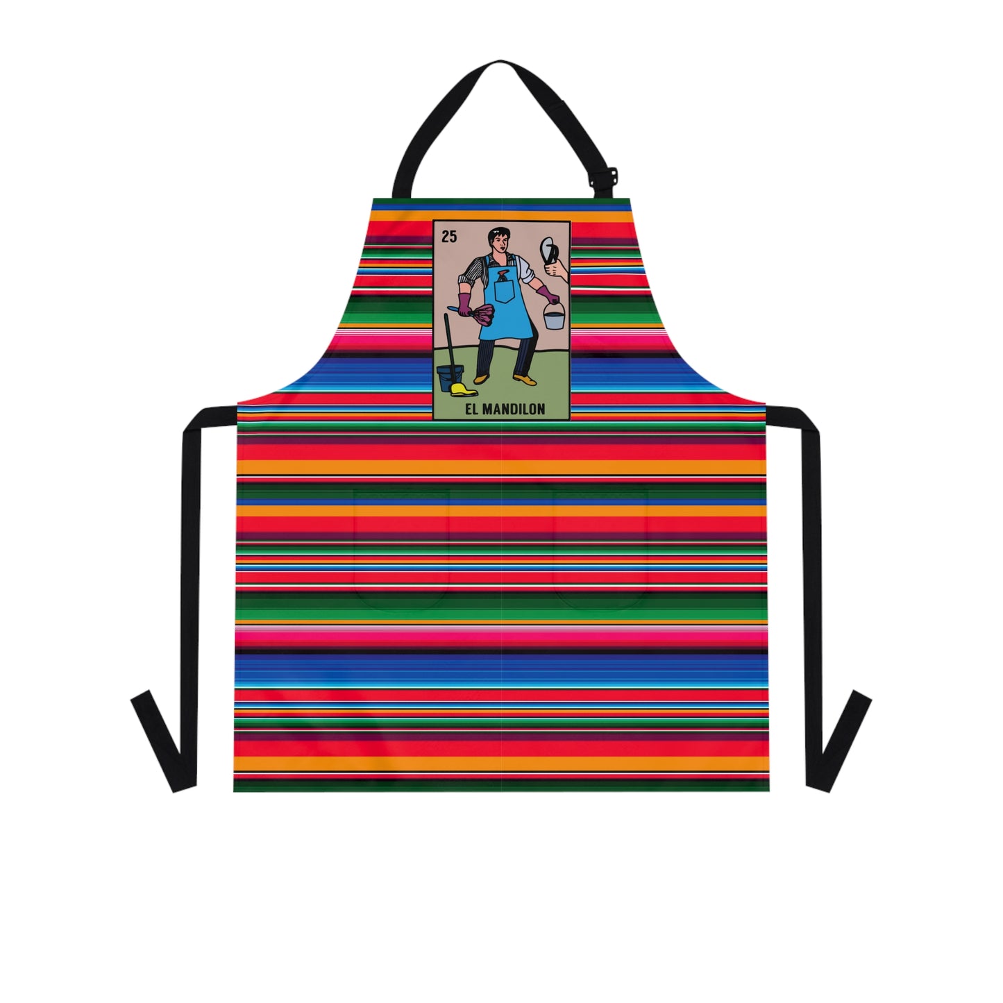 El mandilón Apron for Mexican husband, Mexican dad or Mexican boyfriend. Funny Father’s Day gift for Mexican