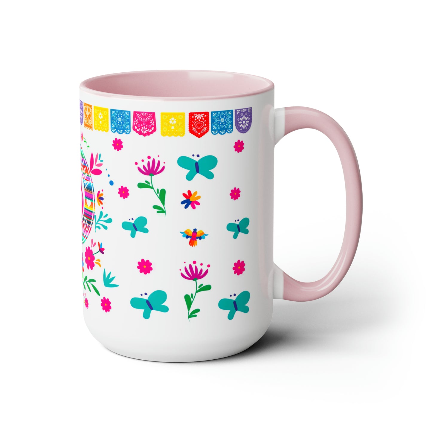 La mejor mamá del mundo Coffee Mugs, 15oz for Mexican mom or Mother’s Day. Día de las madres gift.
