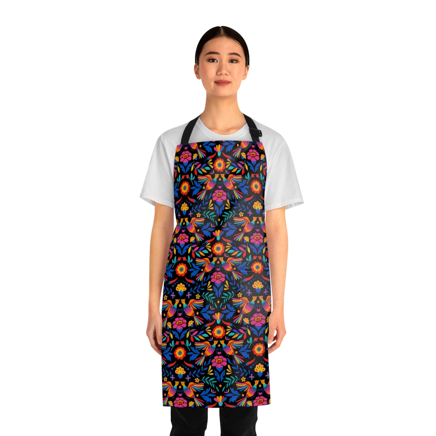 Otomi mandil. Otomi Apron for Mexican mom or Mexican dad. Mothers Day gift for Mexican wife.