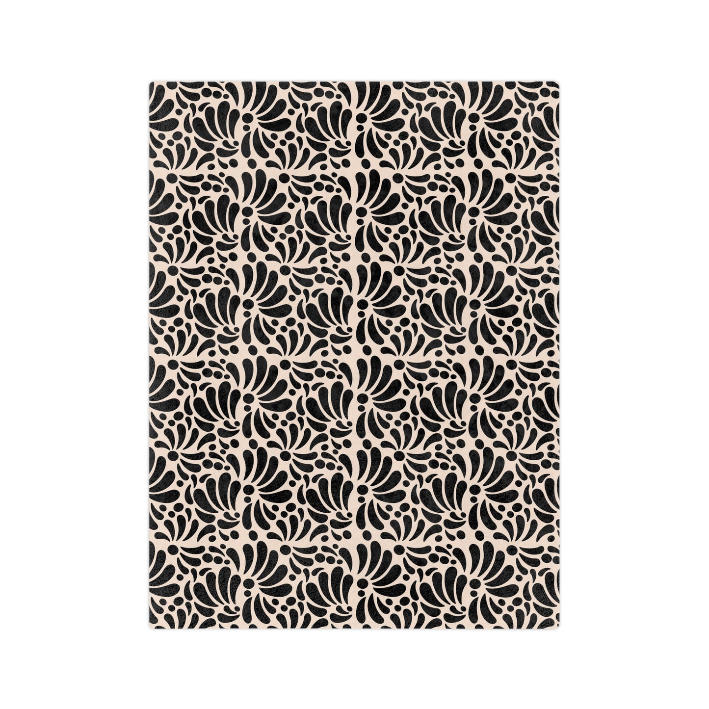 Modern Mexican printed Blanket for him or her. Mexican modern home decor. Talavera throw blanket for Mexican home decor.