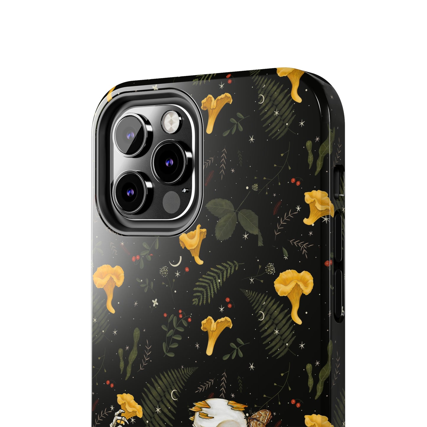 Mushrooms, skeleton and plants Tough Phone be Cases, Case-Matefor iPhone 15, iPhone 14, iPhone 13, iPhone 12 and iPhone 11