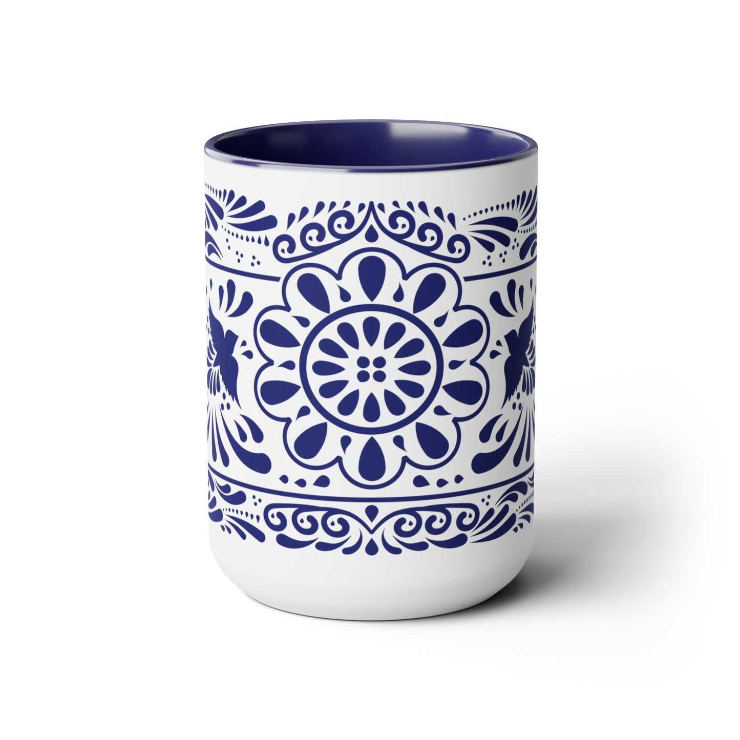 Mexican Talavera Coffee Mugs, 15oz for Mexican kitchen, Mexican home decor or Mexican decoration. Mothers Day for Mexican mom