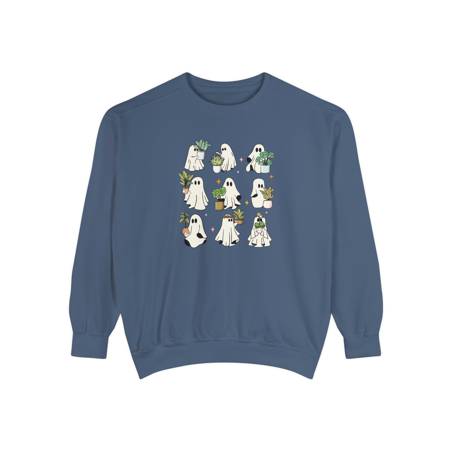 Potted plants and ghosts unisex Sweatshirt for plant lady, plant daddy or plant lover