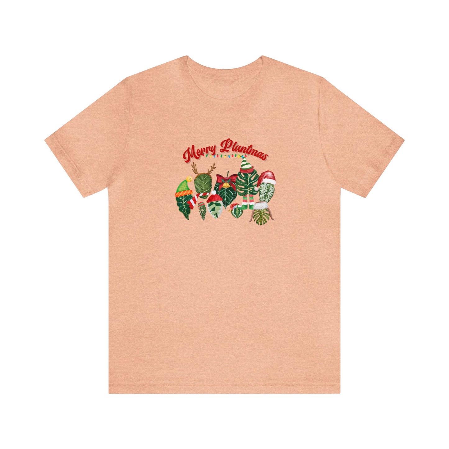 Ugly Christmas Sweater for plant lady or plant daddy. Merry Plantmas tshirt for plant lover and Christmas season. Funny plant tshirt