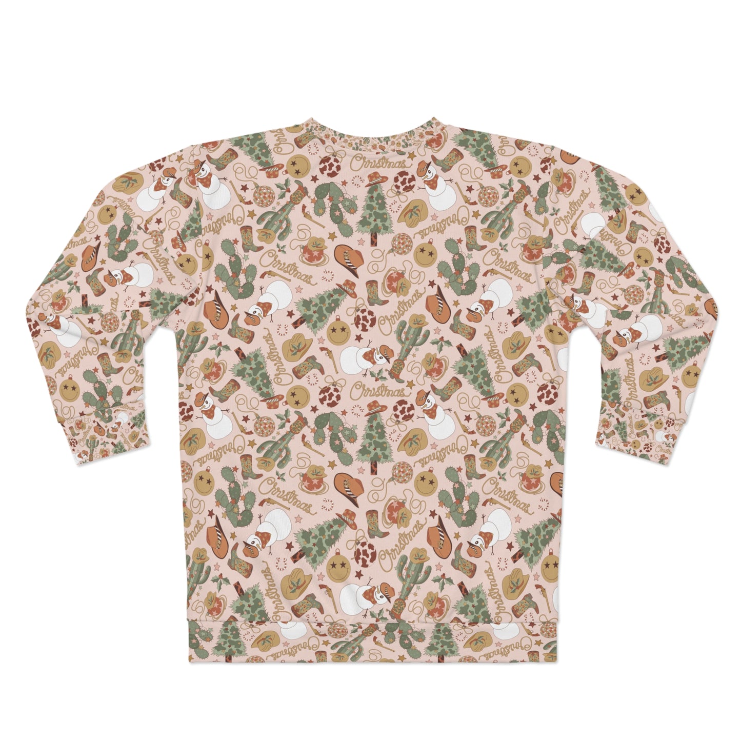 western christmas Unisex Sweatshirt for cowboys and cowgirls. western christmas. Howdy Christmas sweater.