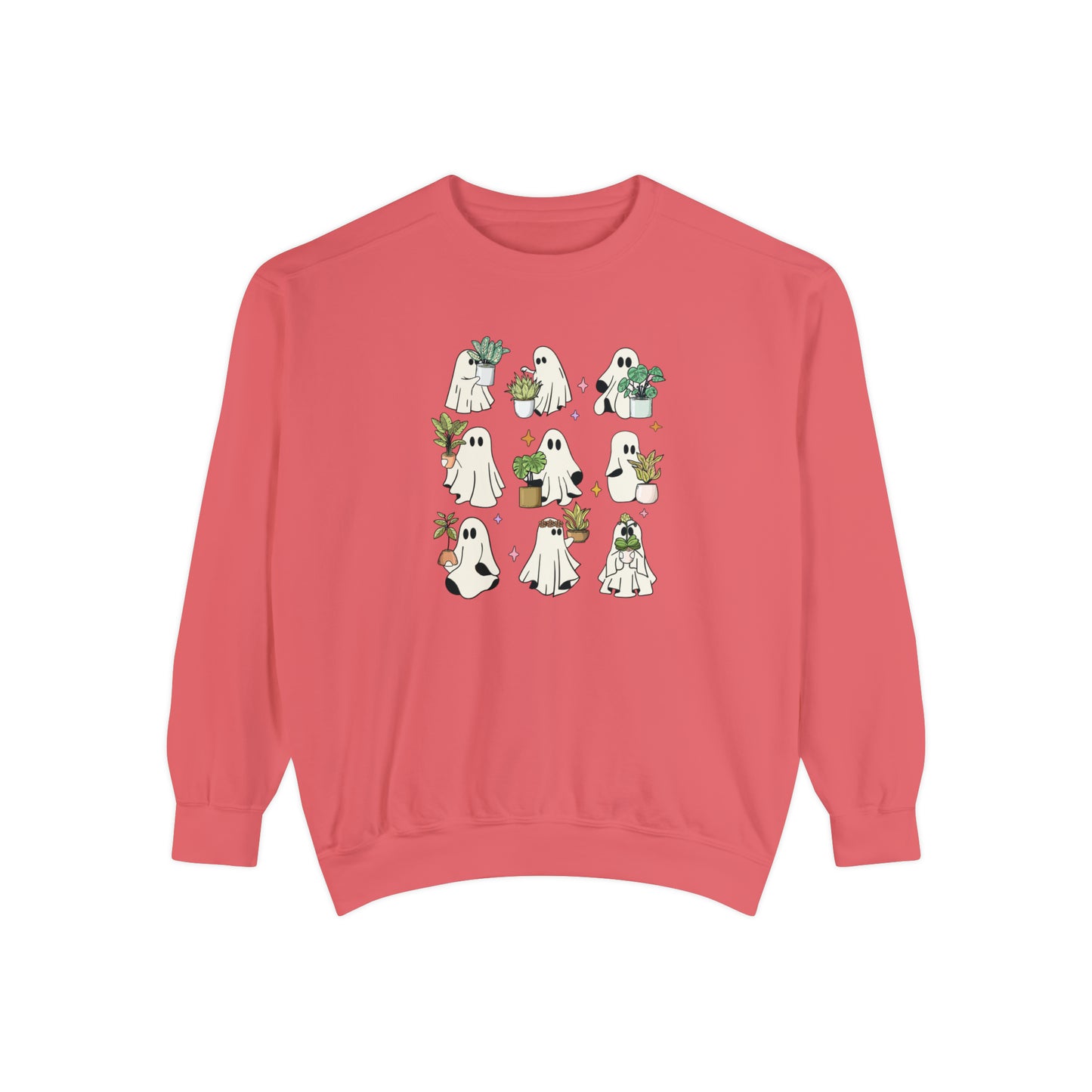 Potted plants and ghosts unisex Sweatshirt for plant lady, plant daddy or plant lover