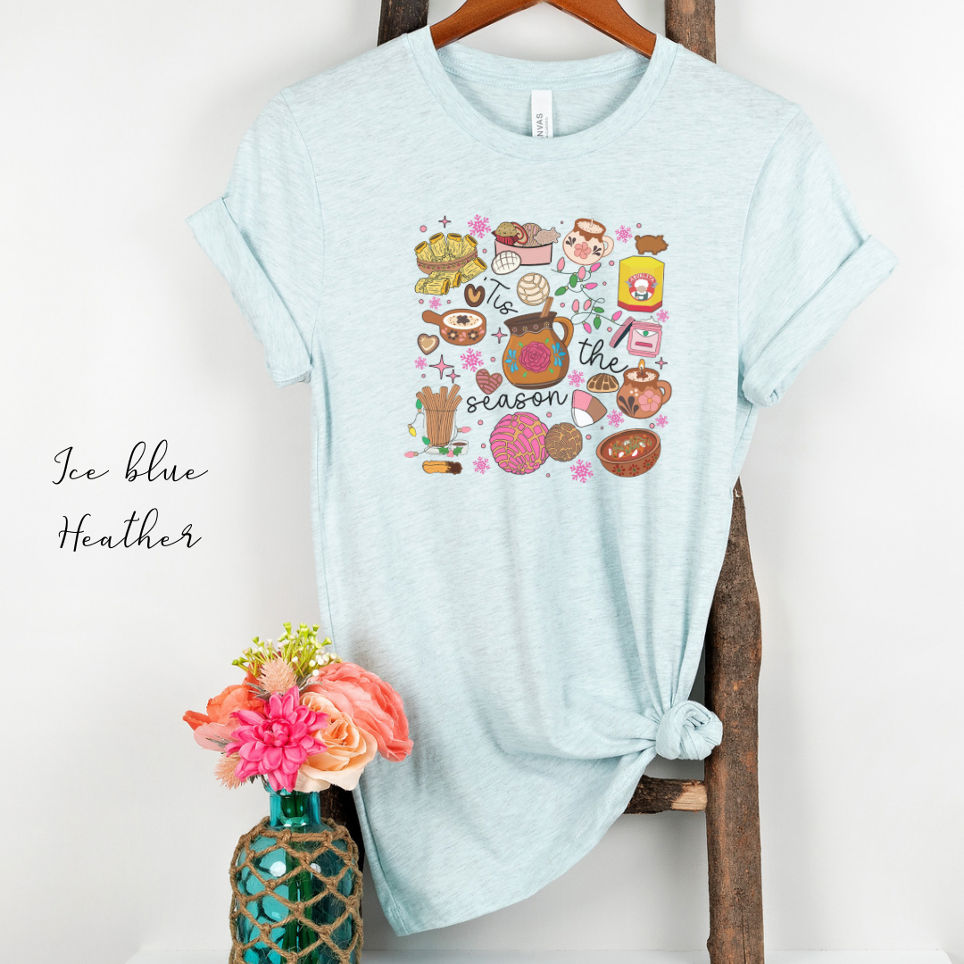 Mexican Christmas tshirt. This is the season Mexican style. Feliz navidad shirt.