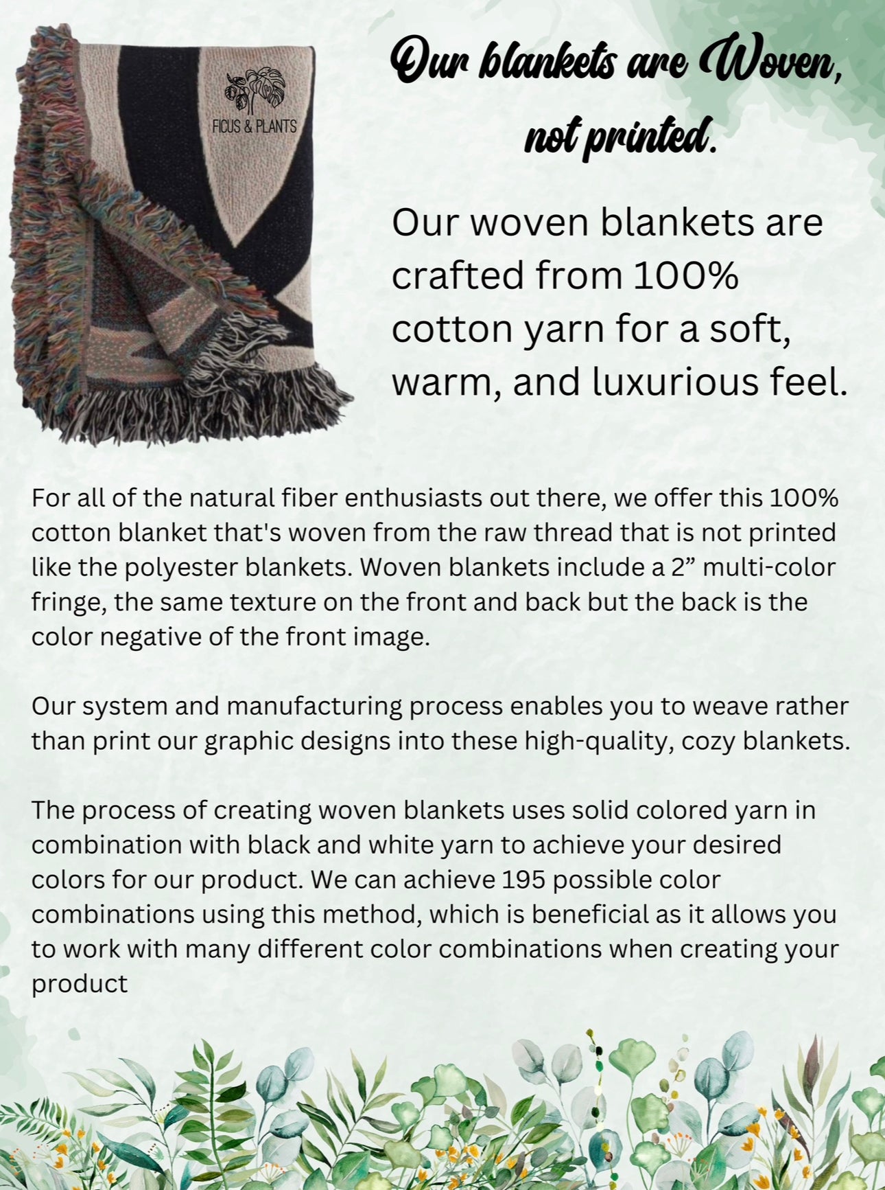 Doves, pink flowers and red sacred Hearts Woven Blanket. Mexican folk throw blanket