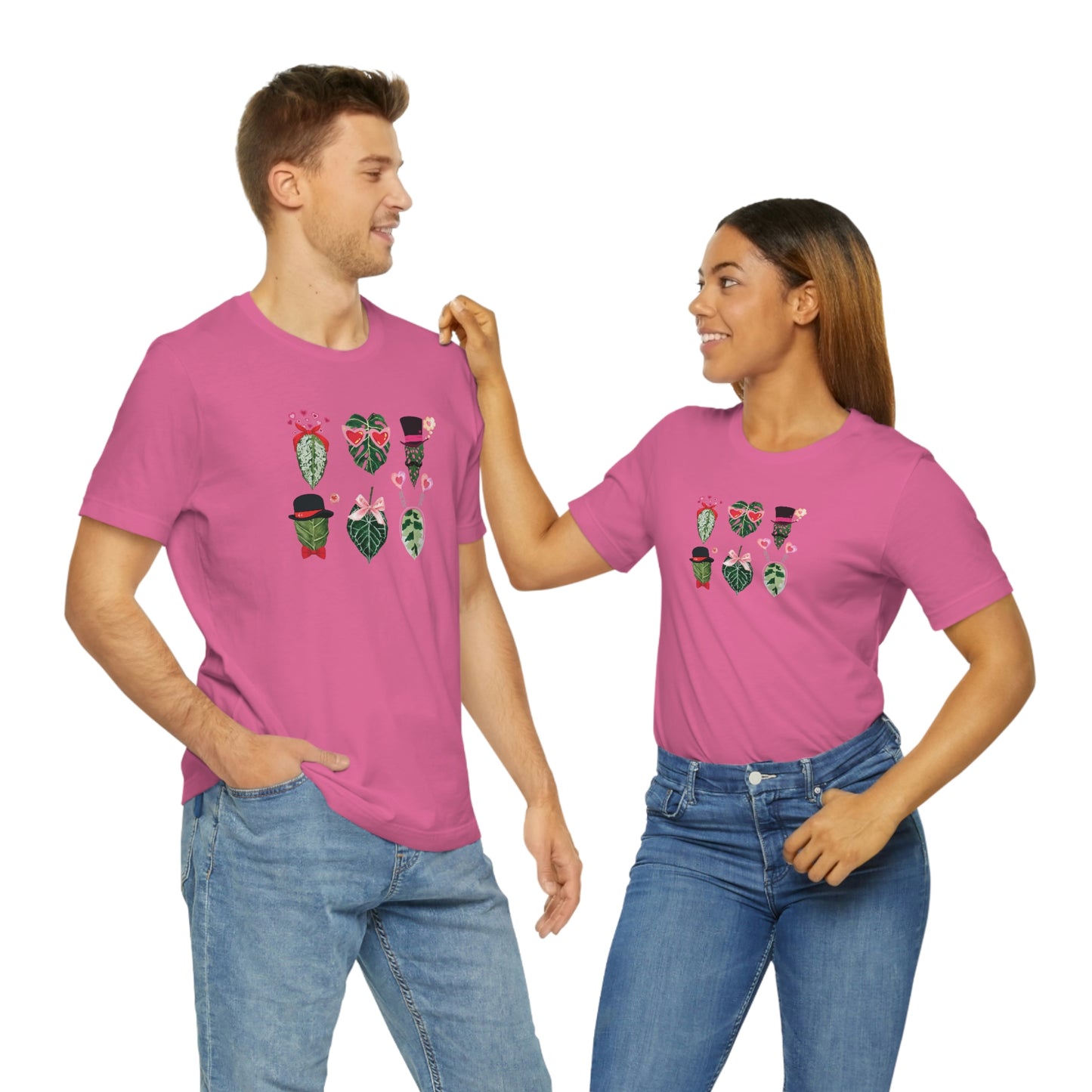 Plant Valentine’s Day for plant daddy or plant lady. Cute plant lover tshirt