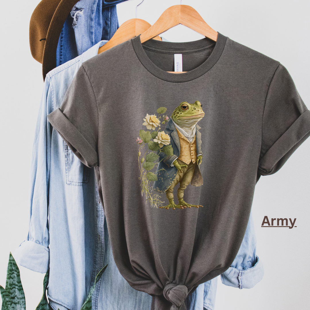 Toad tshirt for woman and men Frog shirt for toad lover and frog lover.