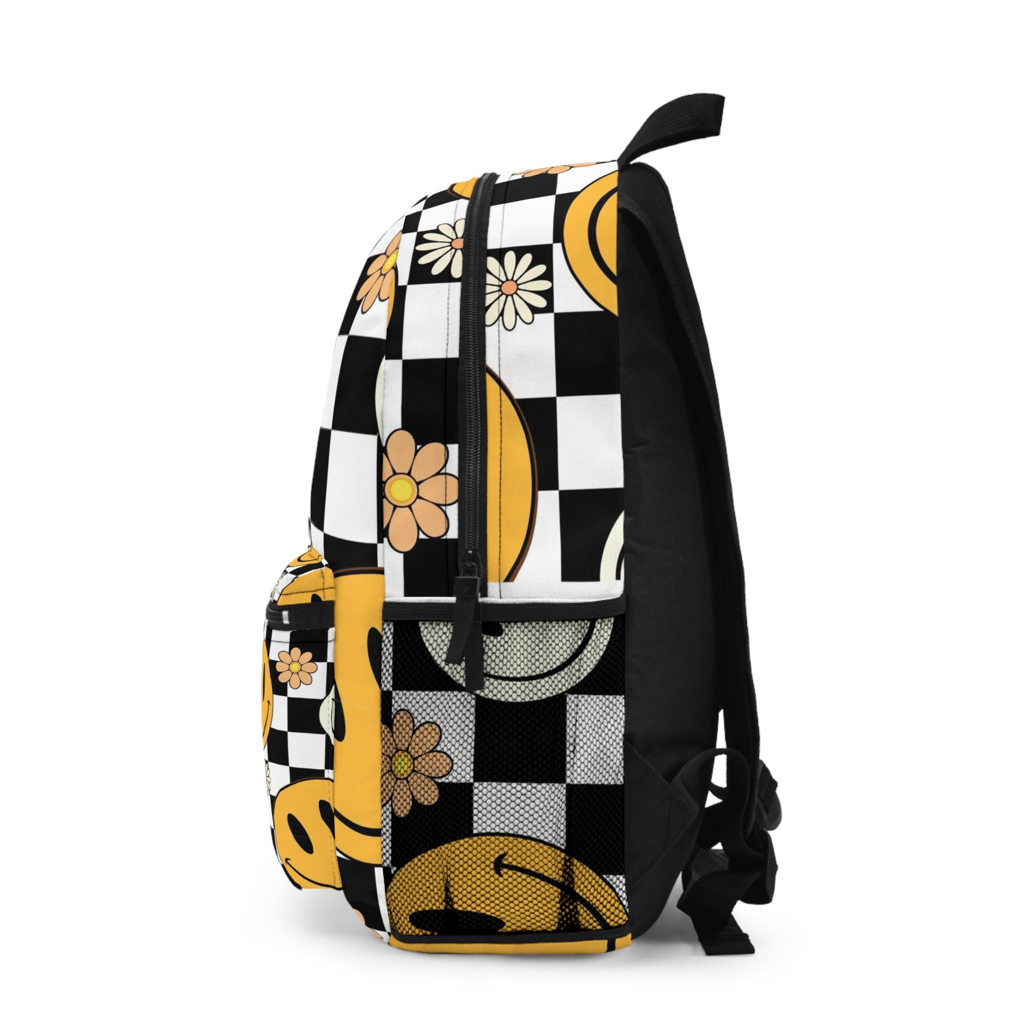 Vans checkered hotsell floral backpack