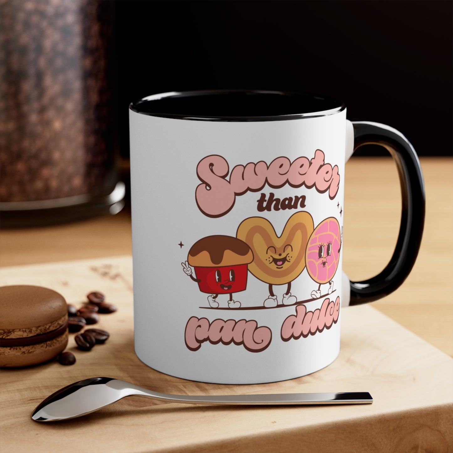 Sweeter than pan dulce Coffee Mug, 11oz for Mexican mom, Mexican friend or Mexican family.