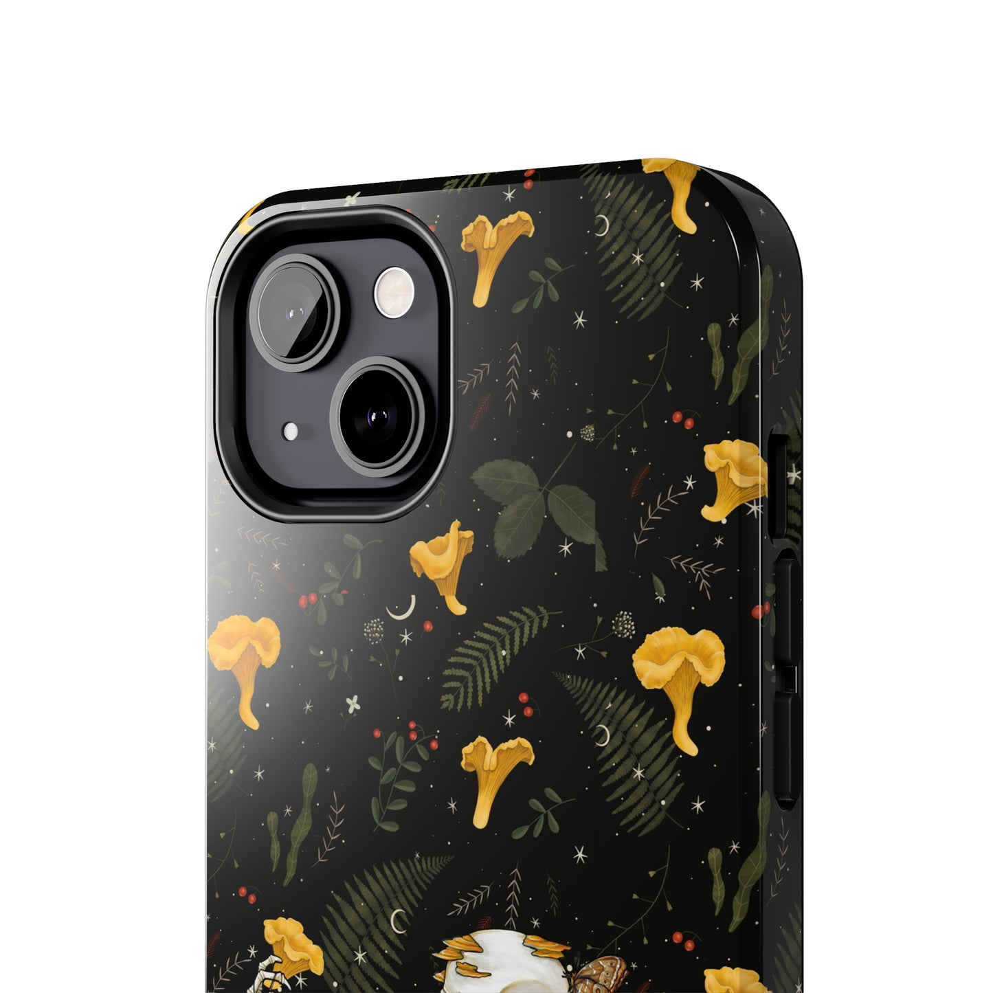 Mushrooms, skeleton and plants Tough Phone be Cases, Case-Matefor iPhone 15, iPhone 14, iPhone 13, iPhone 12 and iPhone 11