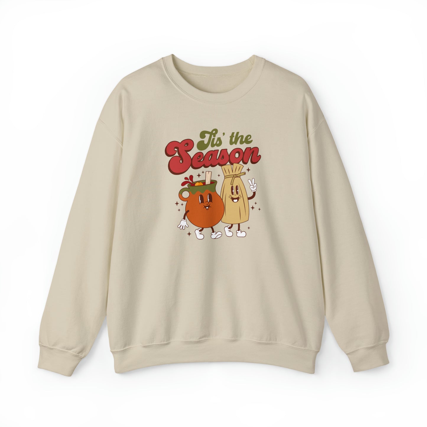 This is the season sweatshirts for Mexicans. Tamales y ponche sweatshirt para navidad. Navidad sweatshirt for Mexican family, Mexican friend