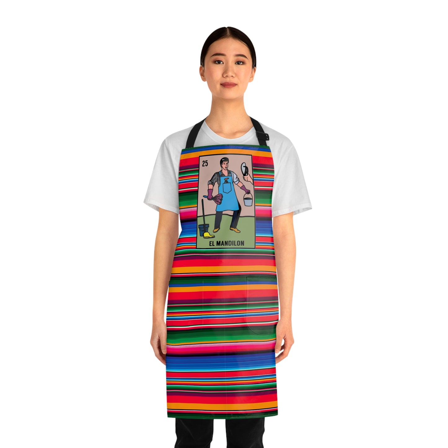 El mandilón Apron for Mexican husband, Mexican dad or Mexican boyfriend. Funny Father’s Day gift for Mexican
