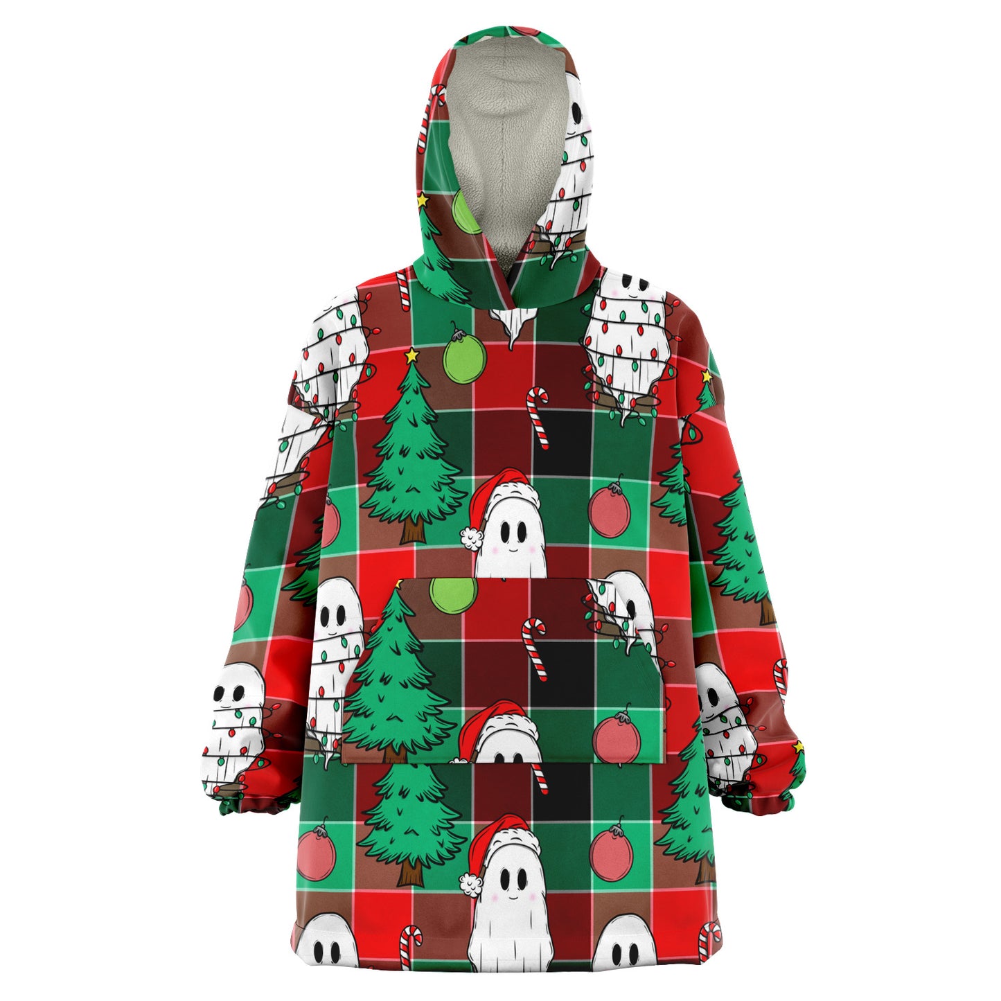 Christmas ghost Snug Hoodie for holiday season