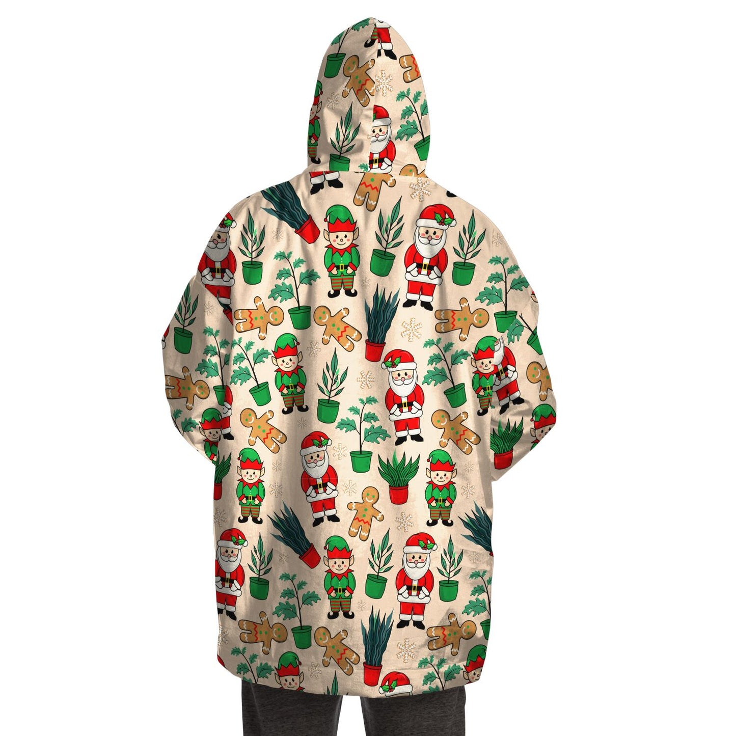 christmas planting snug hoodie for plant lovers, plant lady or plant daddy,