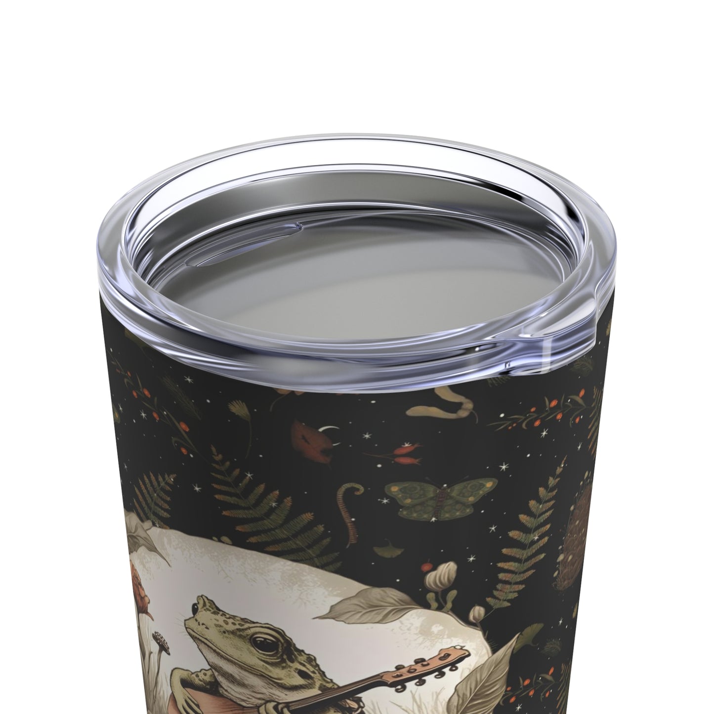 Frog Tumbler 20oz. Cottagecore tumbler for her or him. Toad tumbler for him. Birthday gift ideas