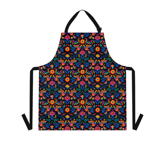 Otomi mandil. Otomi Apron for Mexican mom or Mexican dad. Mothers Day gift for Mexican wife.