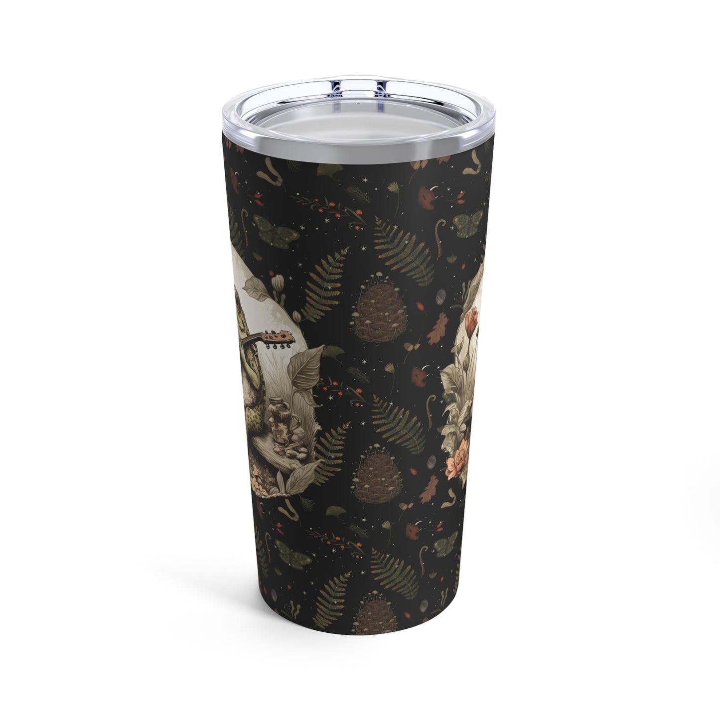 Frog Tumbler 20oz. Cottagecore tumbler for her or him. Toad tumbler for him. Birthday gift ideas