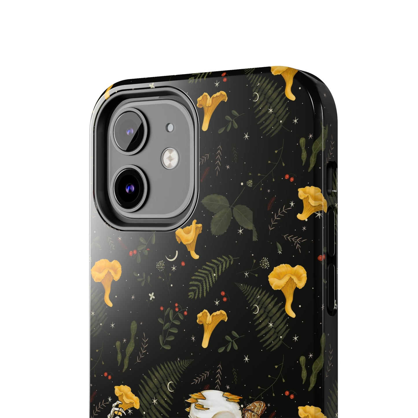 Mushrooms, skeleton and plants Tough Phone be Cases, Case-Matefor iPhone 15, iPhone 14, iPhone 13, iPhone 12 and iPhone 11