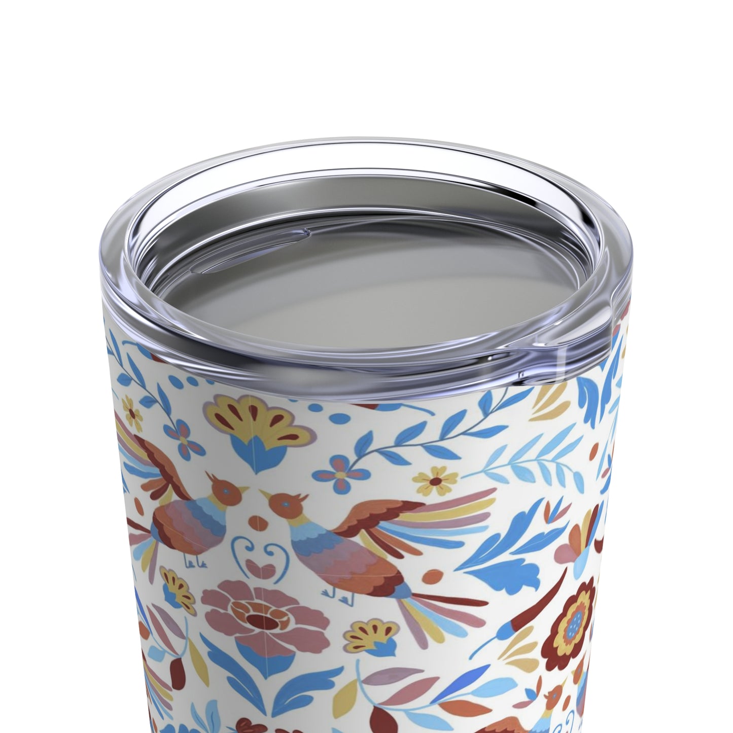 Mexican folk Tumbler for her. 20oz tumbler with Mexican art. Birthday gift for friend, family or teachers. Otomi tumbler