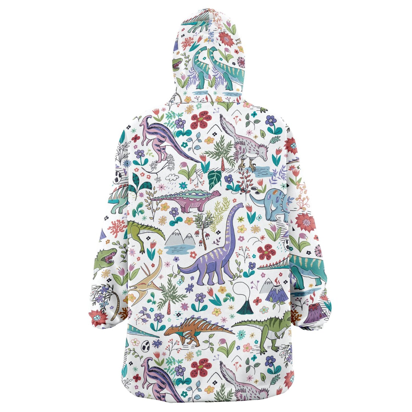 Dinosour Snug Hoodie for her or him.