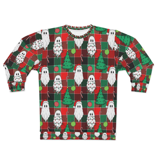 Christmas ghosts Unisex Sweatshirt for holiday season.