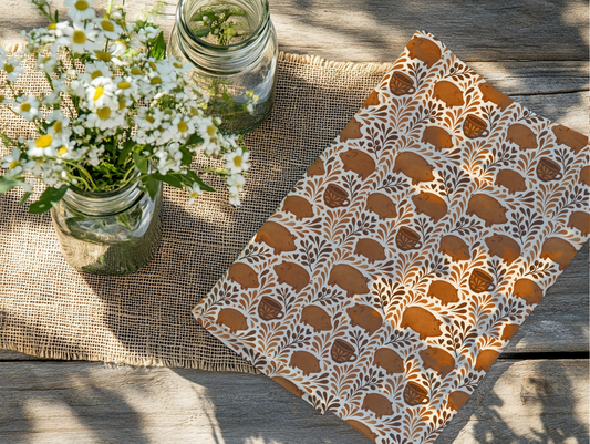 Mexican Marranito kitchenTowels – Set of 2 Cotton puerquitos Towels with Talavera-Inspired Design