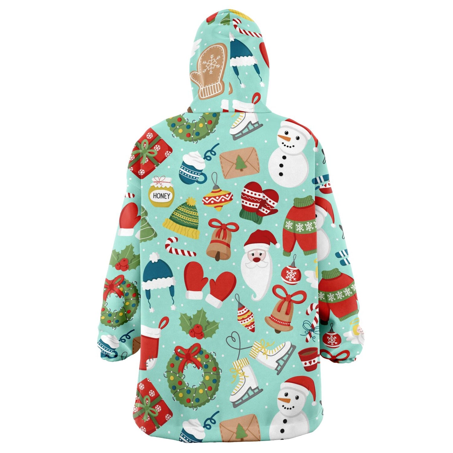 Christmas snug hoodie blanket for holiday seanson
