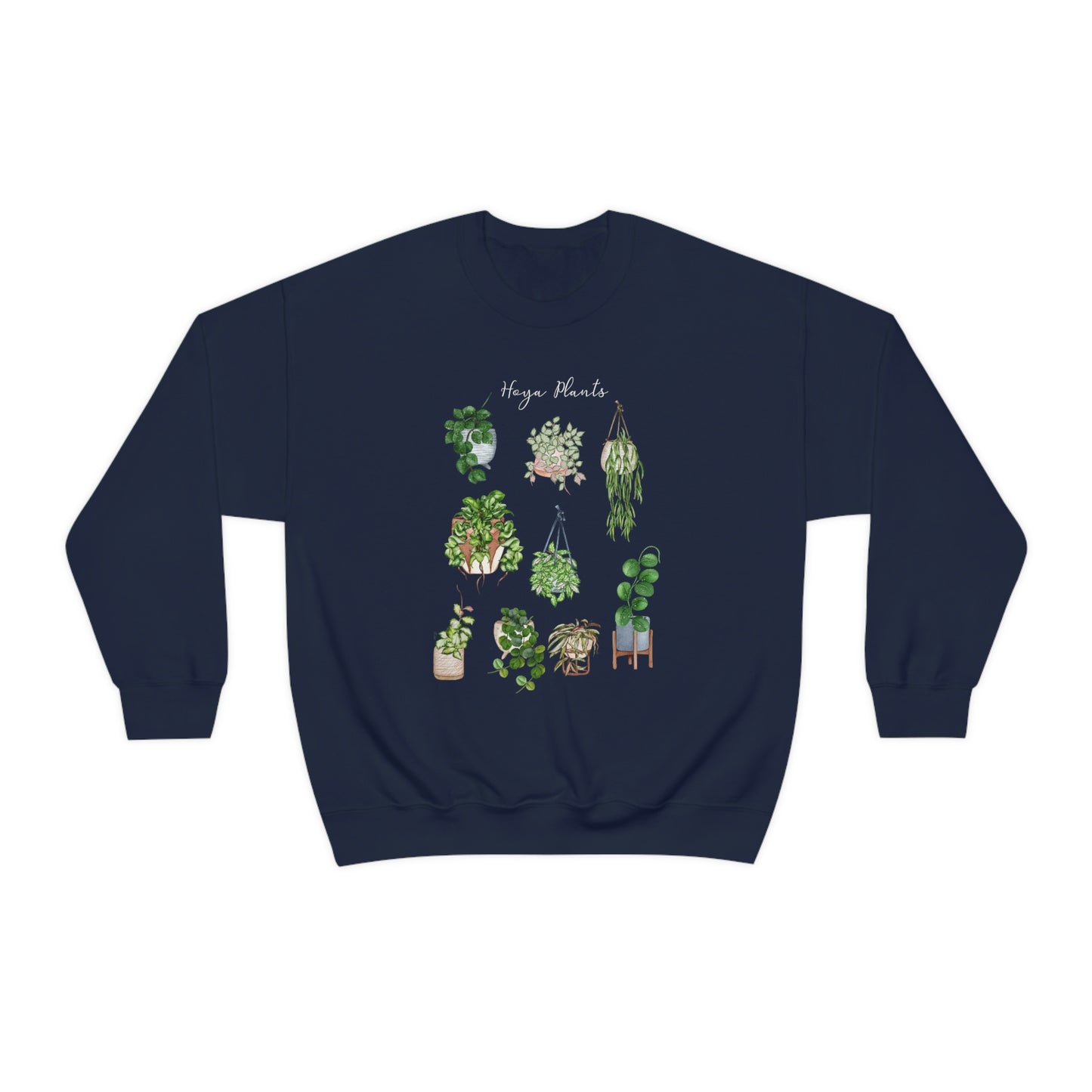 Hoya plants Unisex Heavy Blend Crewneck Sweatshirt for hoya lover, hoya head or plant lady
