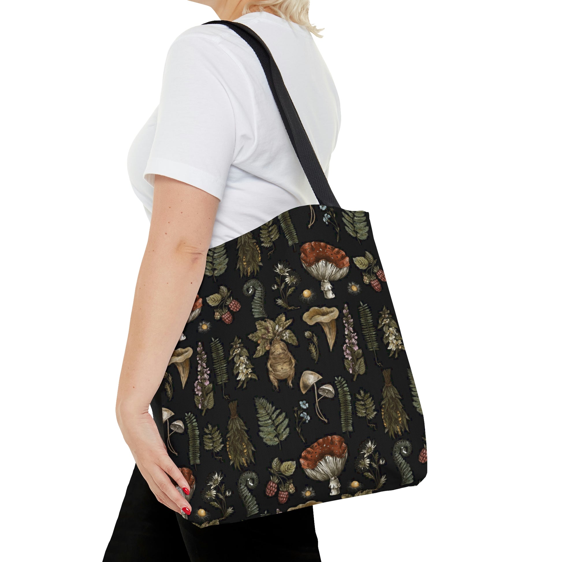 Cottagecore Witch Canvas Satchel Bag Cute Women Mushroom -  Canada