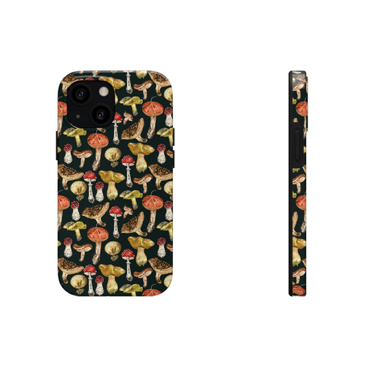 Mushroom theme Phone Cases, Case-Mate for iphone 14, iphone 13, iphone 12 and iphone 11