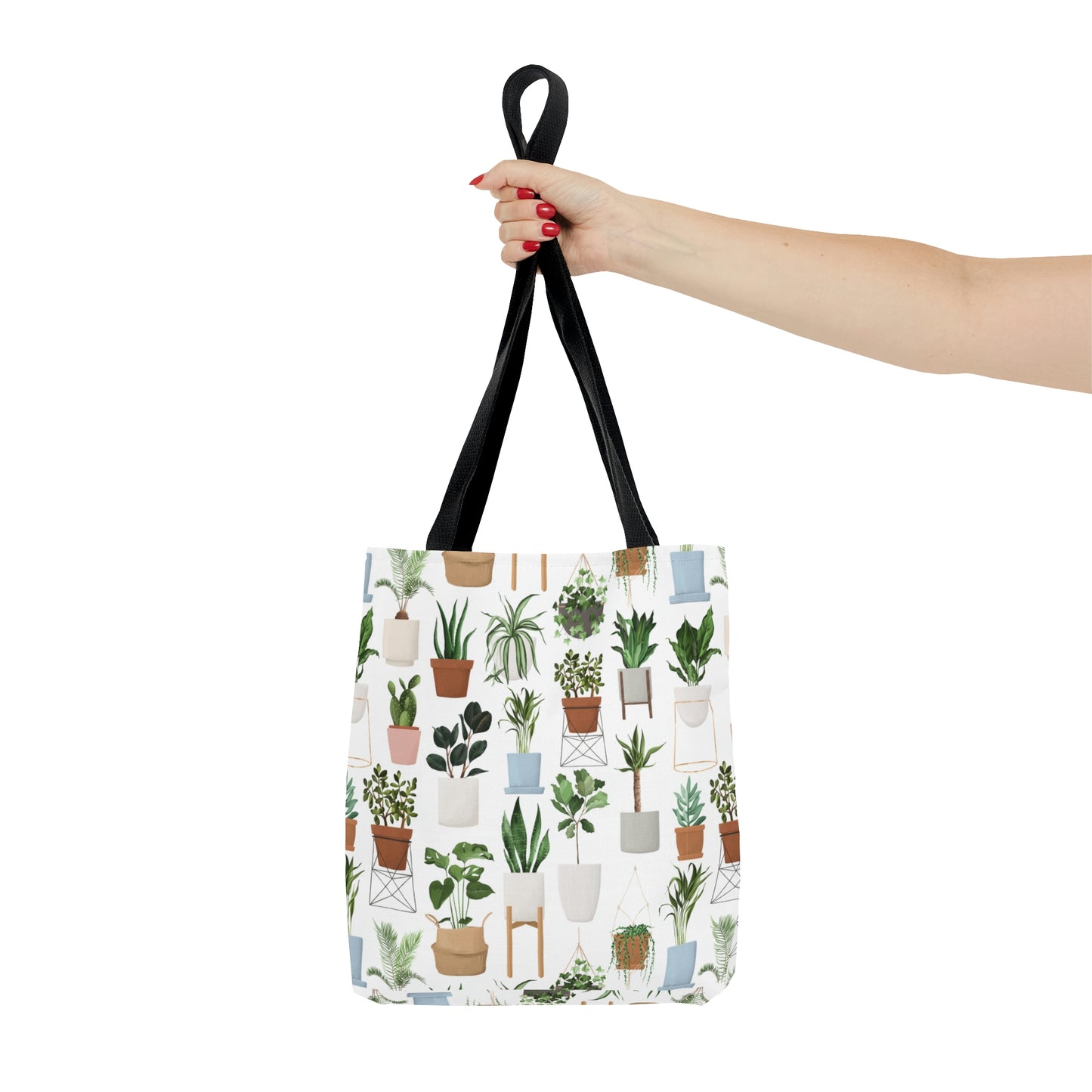 House plants Tote Bag for plant lover, plant mama or plant lady. Cute plant christmas gift for mother in law or girlfriend