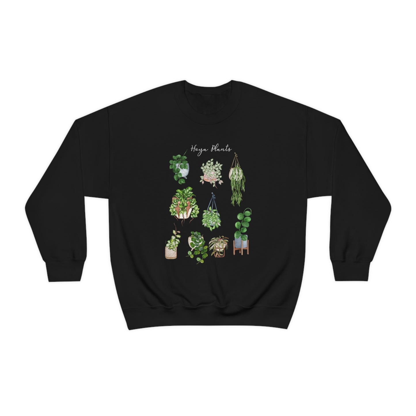 Hoya plants Unisex Heavy Blend Crewneck Sweatshirt for hoya lover, hoya head or plant lady